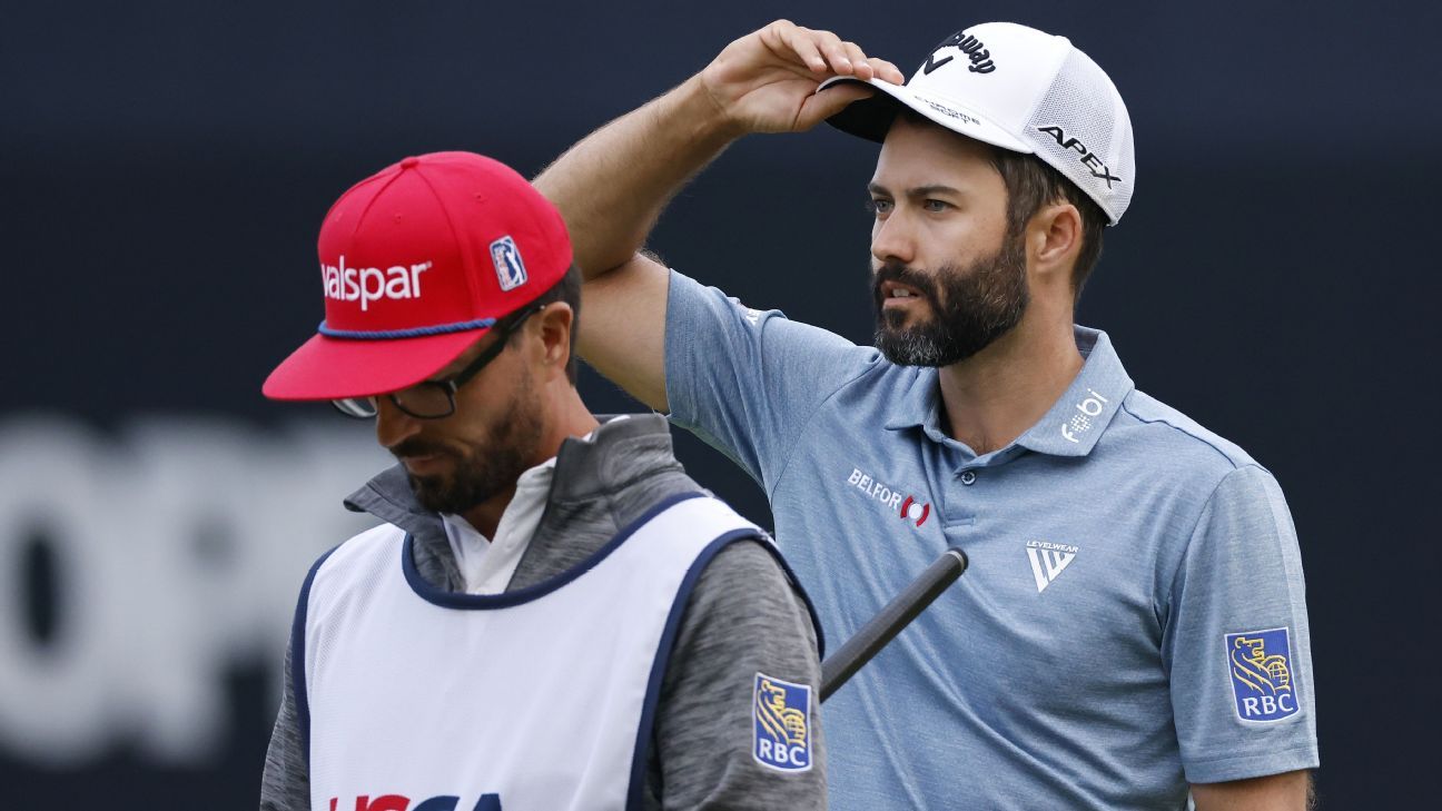 You are currently viewing Adam Hadwin fires 66 to take first-round lead at U.S. Open
