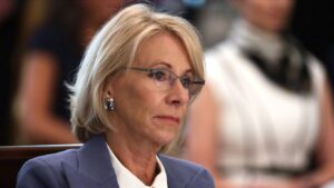 Read more about the article Betsy DeVos talked 25th Amendment after Trump “crossed line” on Jan. 6