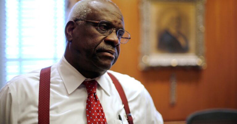 Read more about the article Clarence Thomas invites legal challenges to contraception, same-sex marriage