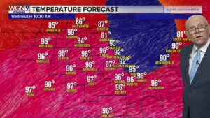 Read more about the article Excessive Heat Warning in effect for Chicago area; Midway reaches 100°