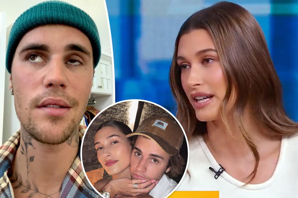 You are currently viewing Hailey Bieber says Justin ‘is doing well’ amid facial paralysis