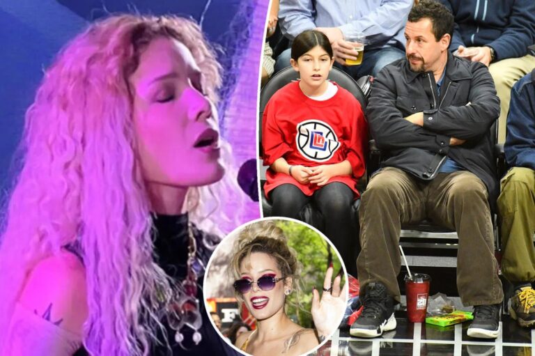 Read more about the article Halsey compares Adam Sandler’s daughter’s bat mitzvah to Coachella