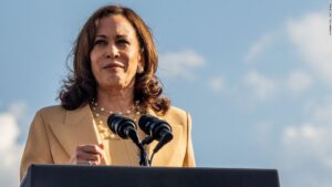 Read more about the article Kamala Harris to sit down with CNN for first interview after Roe reversal