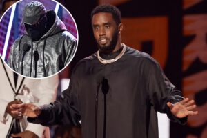 Read more about the article Kanye West makes surprise appearance at BET Awards 2022