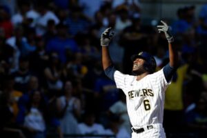 Read more about the article Lorenzo Cain relishes reaching 10 years MLB service but future unclear