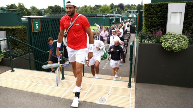 Read more about the article Matteo Berrettini, 2021 runner-up, withdraws from Wimbledon after positive COVID-19 test