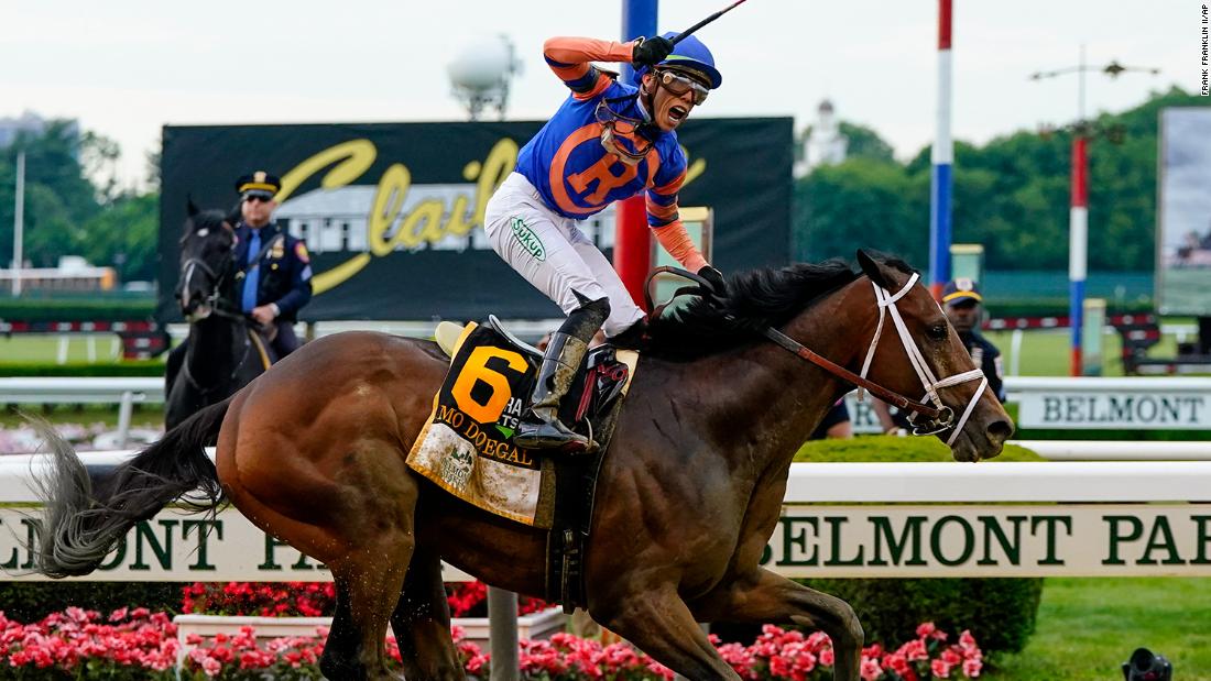 You are currently viewing Mo Donegal wins Belmont Stakes
