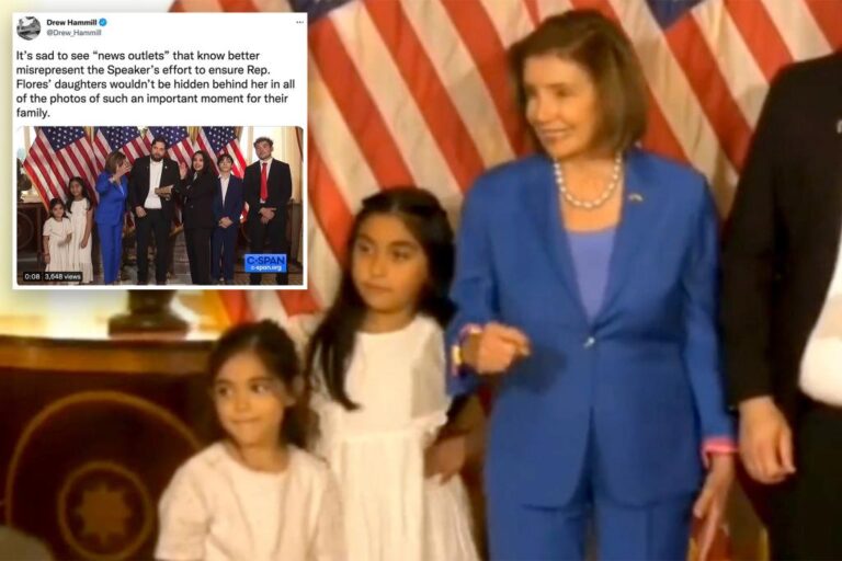 Read more about the article Nancy Pelosi spokesman hits back at Mayra Flores push video