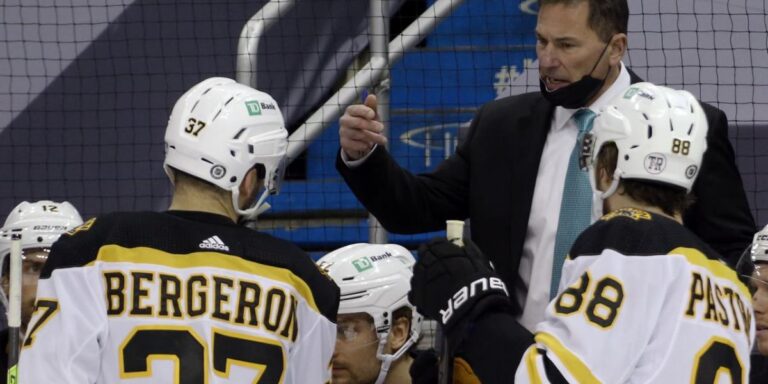 Read more about the article Patrice Bergeron reacts to Bruins firing head coach Bruce Cassidy
