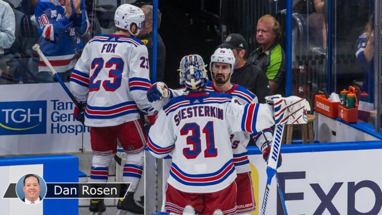 Read more about the article Rangers run out of gas, comebacks in Game 6 of East Final
