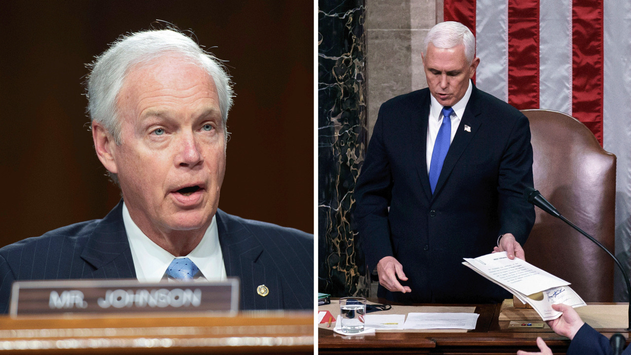 You are currently viewing Ron Johnson tried to hand fake elector info to Mike Pence on Jan. 6, panel reveals