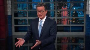 Read more about the article Stephen Colbert explains staff arrests at Capitol: ‘This was first-degree puppetry’