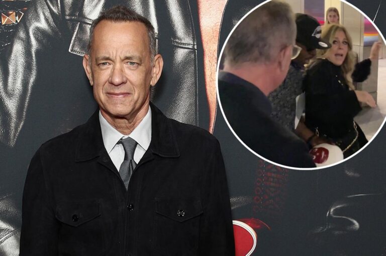 Read more about the article Tom Hanks avoids discussing ‘f–k off’ moment on ‘Late Show’