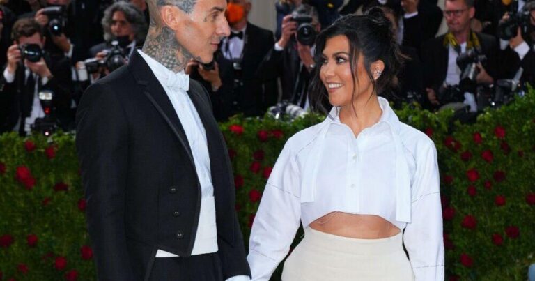 Read more about the article Travis Barker raced to hospital with wife Kourtney Kardashian at his side after messaging fans ‘God save me’ | Entertainment