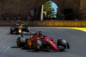 Read more about the article Verstappen sure he would have caught Leclerc in Baku F1 race