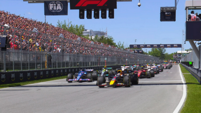 You are currently viewing WATCH: Relive the race start at the Canadian Grand Prix as Verstappen nails his getaway