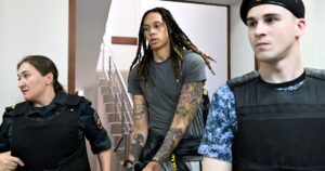 Read more about the article WNBA star Brittney Griner is seen at court, but Russia extends her detention again