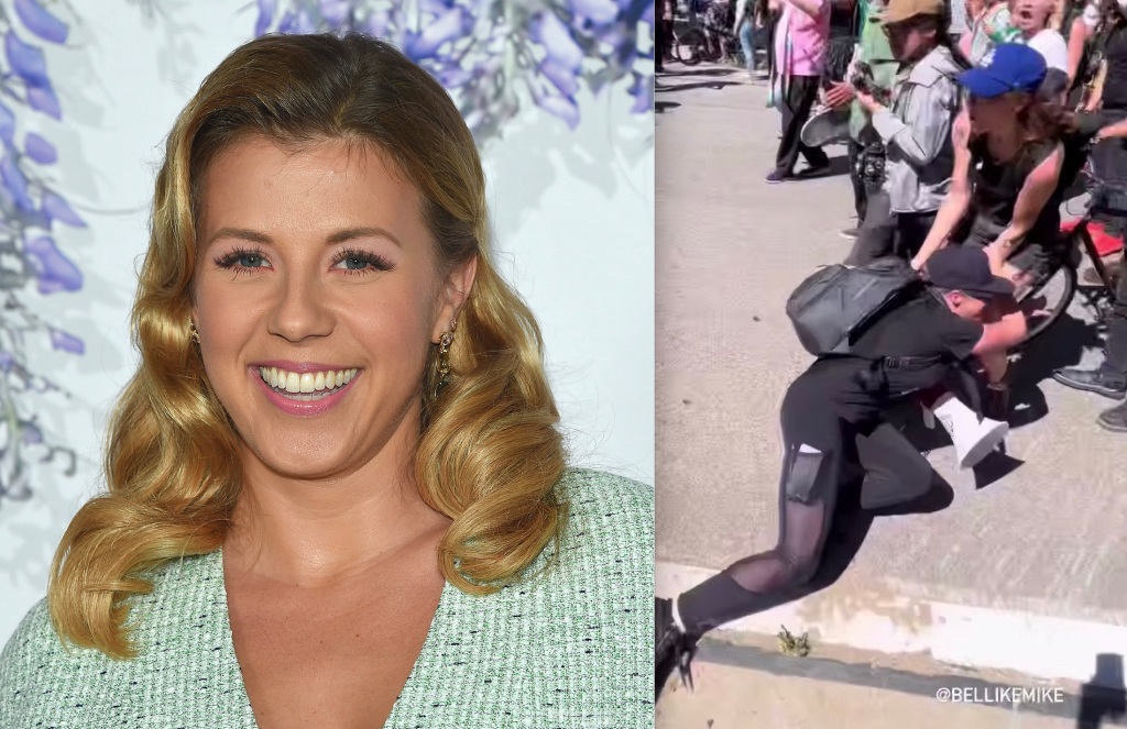 You are currently viewing ‘Full House” Star Jodie Sweetin Shoved By LAPD During Pro-Choice Rally – Deadline