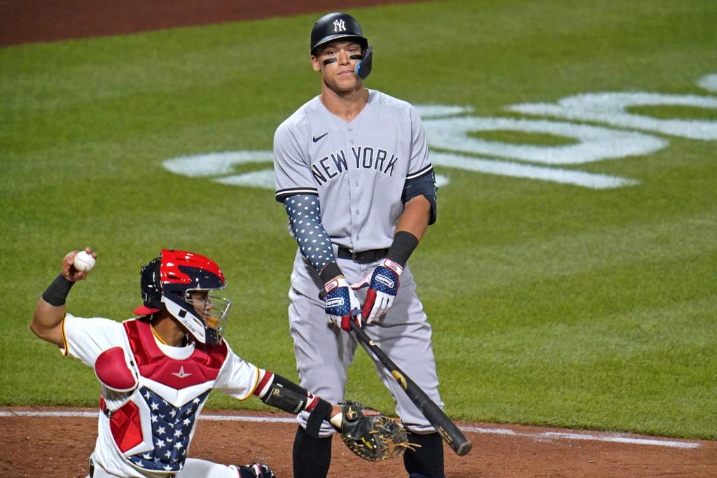 You are currently viewing Aaron Judge sits out vs. Red Sox with calf ‘soreness’