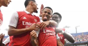Read more about the article Arsenal vs Everton result: Gabriel Jesus gets goal and assist as Gunners shine in 2-0 preseason win