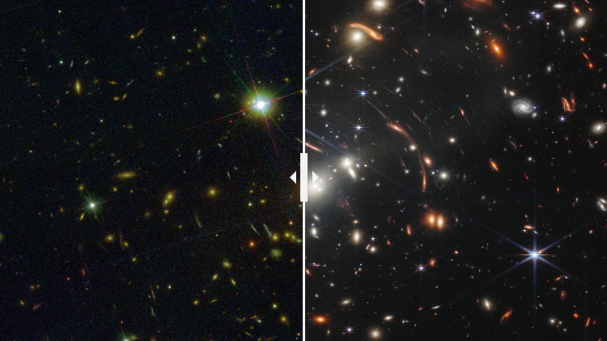 You are currently viewing Así se comparan las imágenes del telescopio James Webb vs. las del Hubble