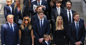 Read more about the article At Ivana Trump’s Funeral, a Gold-Hued Coffin and the Secret Service