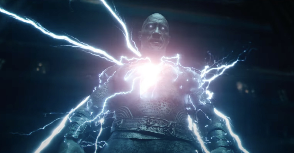 You are currently viewing Black Adam’s San Diego Comic-Con trailer makes him seem like a villain