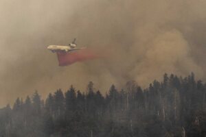 Read more about the article Blaze grows to over 700 acres
