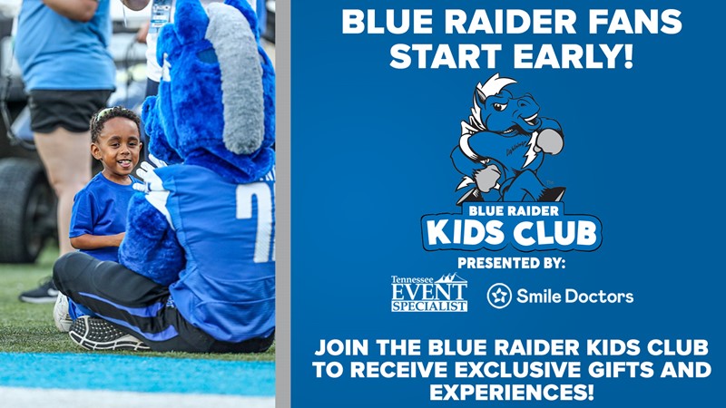 You are currently viewing Blue Raider Kids Club sign-ups underway