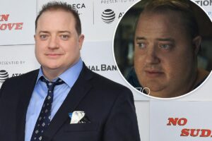 Read more about the article Brendan Fraser transforms into 600-pound man for ‘The Whale’ movie