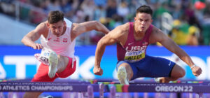 Read more about the article Devon Allen Disqualified From Men’s 110 Meter Hurdles at World Athletic Championships in Eugene
