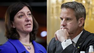 Read more about the article Elaine Luria, Adam Kinzinger to lead the primetime Jan. 6 hearing today