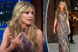 Read more about the article Heidi Klum claims she can stop her face from sweating