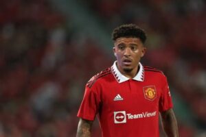 Read more about the article Jadon Sancho and Luke Shaw miss Manchester United vs Atletico Madrid due to illness