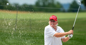 Read more about the article LIV Golf Comes to Bedminster, and Trump Plays Host, and 18 Holes