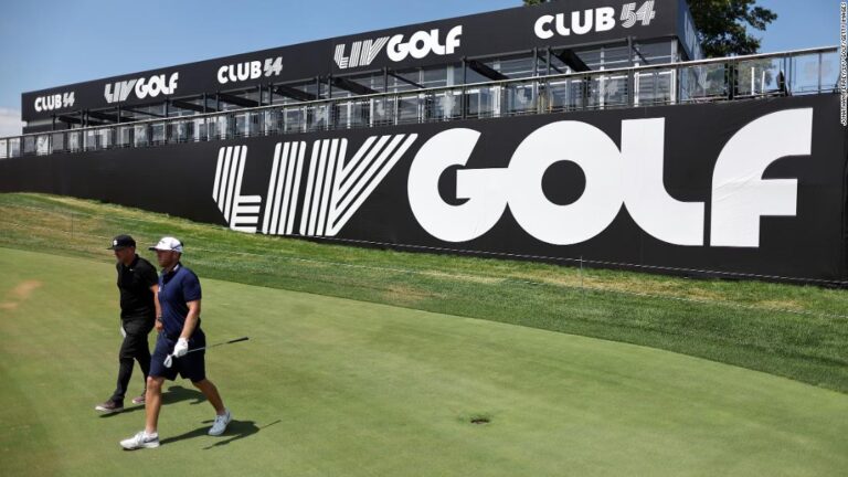 Read more about the article LIV Golf: Controversial Saudi-backed golf tournament to begin Friday at Trump golf course