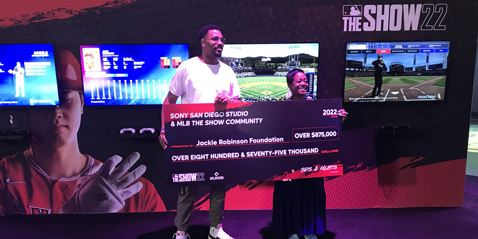 You are currently viewing MLB The Show studio gives donation to Jackie Robinson Foundation