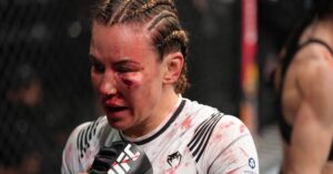 Read more about the article Miesha Tate issues statement after bloody loss to Lauren Murphy at UFC Long Island