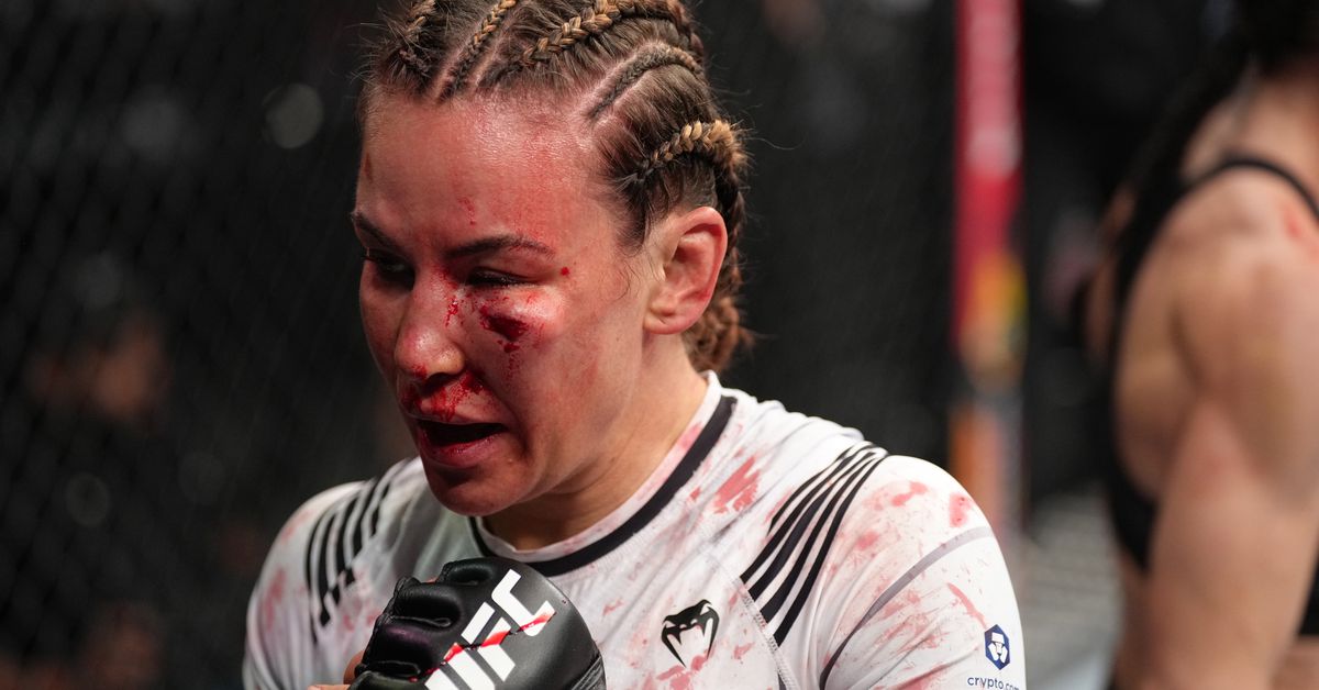 You are currently viewing Miesha Tate issues statement after bloody loss to Lauren Murphy at UFC Long Island