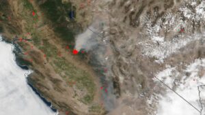 Read more about the article NASA Satellite Images Show Smoke From Wildfire Near Yosemite – NBC Los Angeles