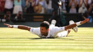 Read more about the article Novak Djokovic beats Nick Kyrgios for 7th Wimbledon title, 21st major