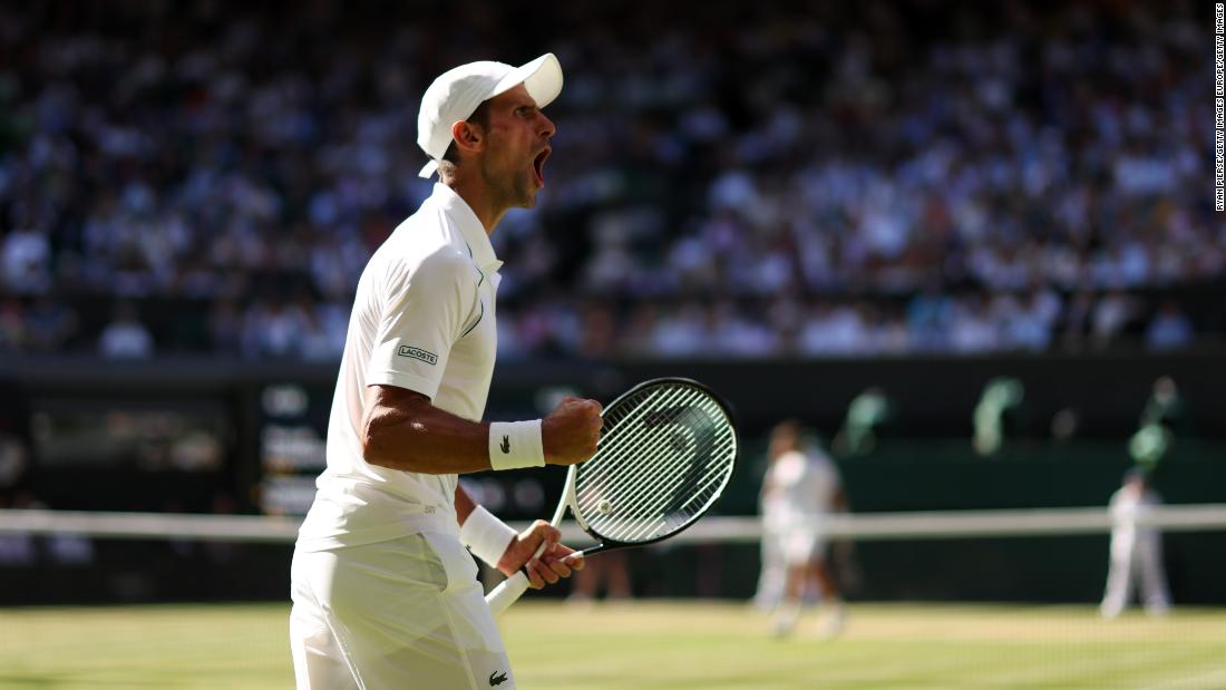 You are currently viewing Novak Djokovic defeats Cameron Norrie to set up Wimbledon final against Nick Kyrgios