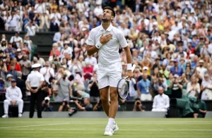 Read more about the article Novak Djokovic stages dramatic comeback at Wimbledon