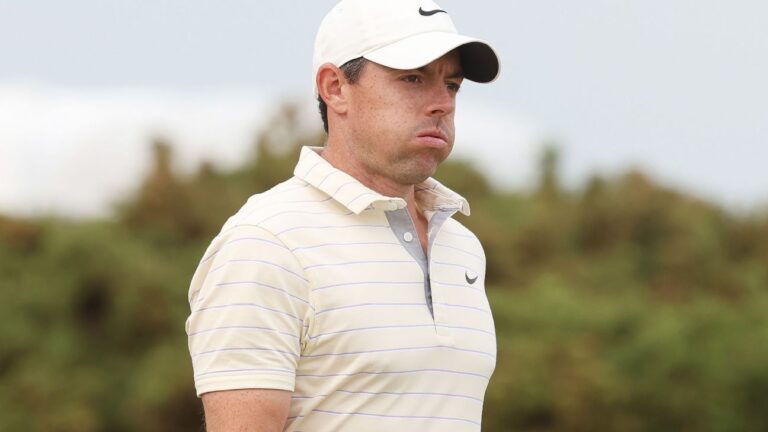 Read more about the article ‘Only human,’ four-time major winner Rory McIlroy finishes two strokes behind Cameron Smith