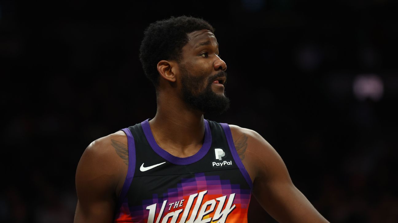 You are currently viewing Phoenix Suns match Indiana Pacers’ 4-year, $133 million offer sheet to Deandre Ayton, agents say