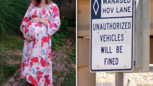 Read more about the article Pregnant Woman Invokes Roe Overturn to Fight HOV Lane Ticket in Texas