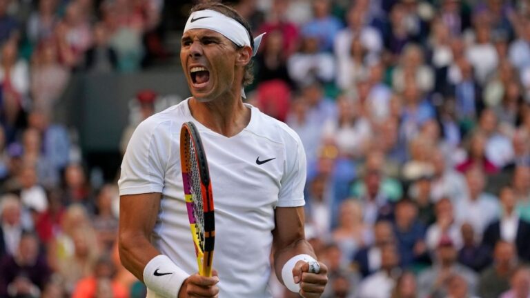 Read more about the article Rafael Nadal, Nick Kyrgios advance into Wimbledon men’s quarterfinals