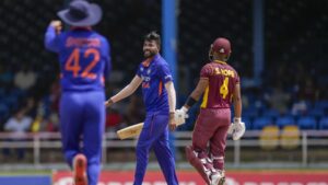 Read more about the article Recent Match Report – India vs West Indies 1st ODI 2022