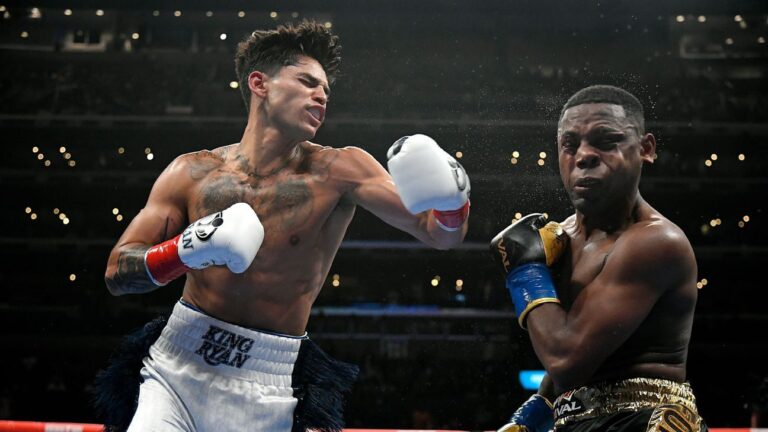 Read more about the article Ryan Garcia’s wish after his KO win — ‘I’m going to fight Tank Davis’