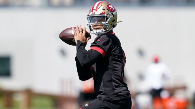 Read more about the article San Francisco 49ers commit to Trey Lance as starting QB, hope to move Jimmy Garoppolo ‘as soon as we can’